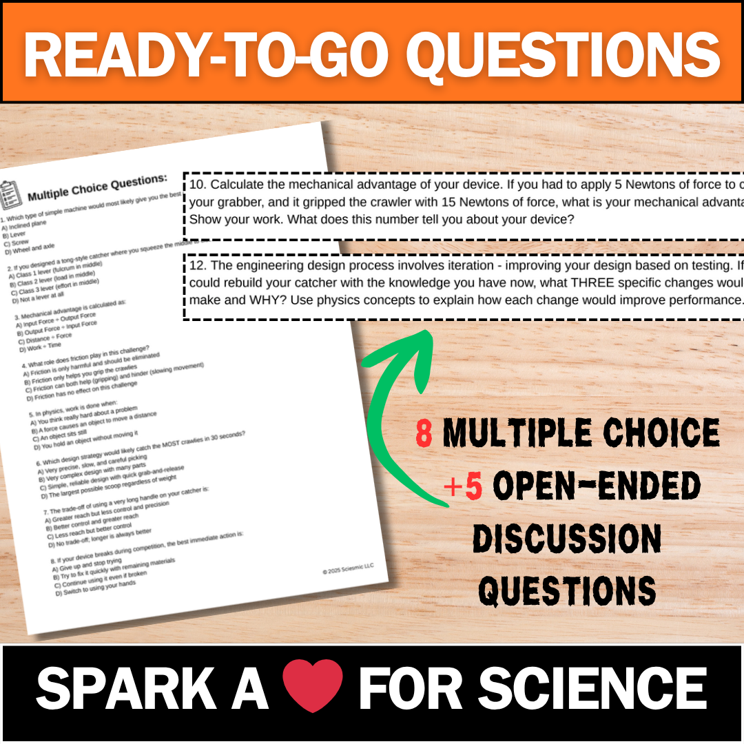 Creepy Crawlies Physics Challenge - Spooky Science - Perfect for Halloween