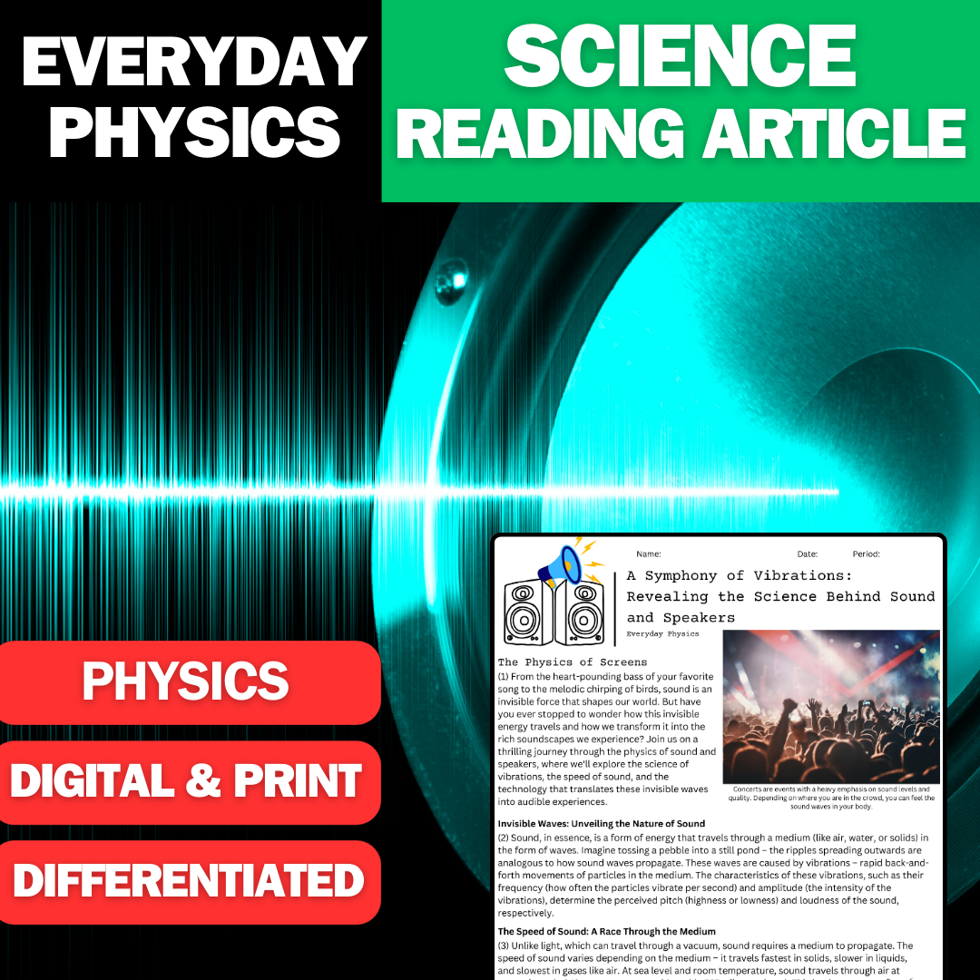Everyday Physics - Sound & Speakers