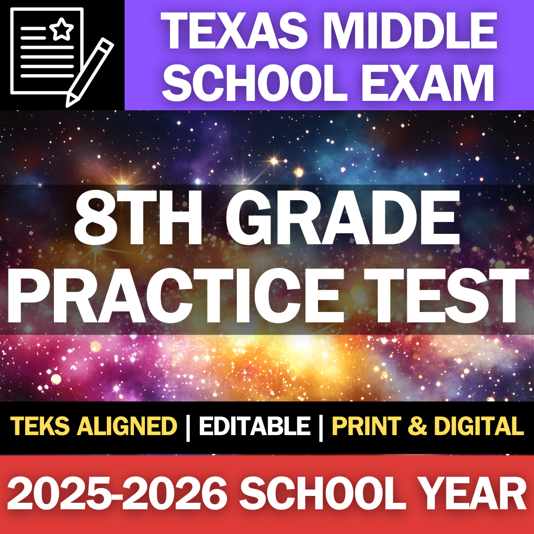 Complete 8th Grade Review Bundle