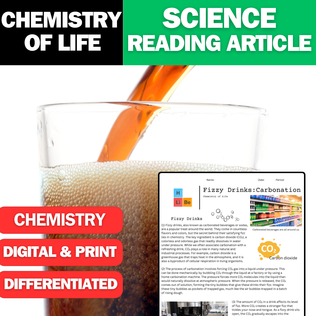 Chemistry of Life - Fizzy Drinks: Carbonation
