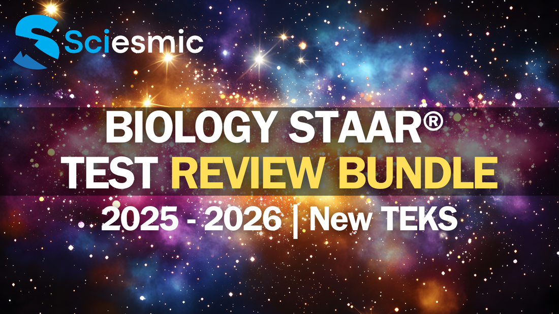 Texas Biology STAAR® Test Reviews and Practice Exam - New TEKS for 2025 & 2026