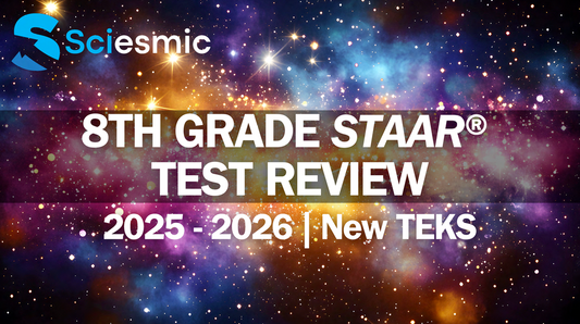Texas 8th Grade STAAR® Test Reviews and Practice Exam - New TEKS for 2025 & 2026