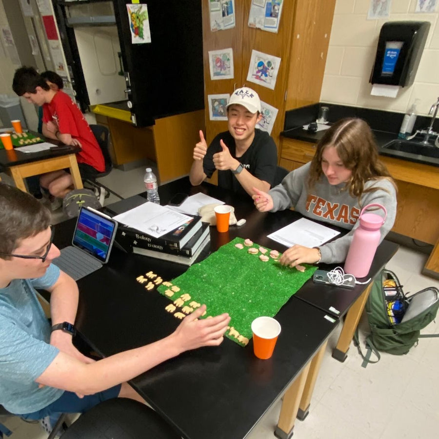12th grade AP Environmental students exploring population dynamics and changes.