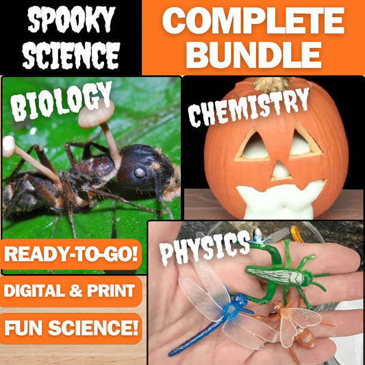 Spooky Science Bundle - Biology, Chemistry, & Physics - Halloween Activities