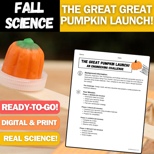 The Great Pumpkin Launch! - Fall Science - A Physics Design Challenge!