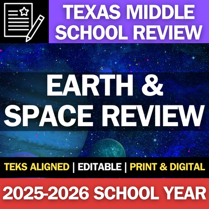 Complete 8th Grade Review Bundle
