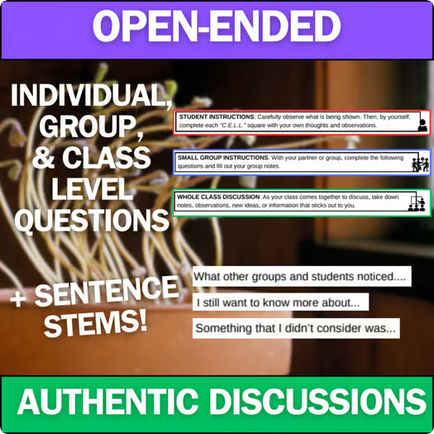 Plant Responses & Tropisms - Engaging Anchoring Phenomena Activity