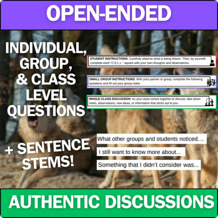 Animal Behavior and Survival - Engaging Anchoring Phenomena Activity