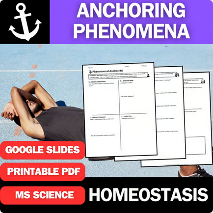 Homeostasis and Regulation - Engaging Anchoring Phenomena Activity