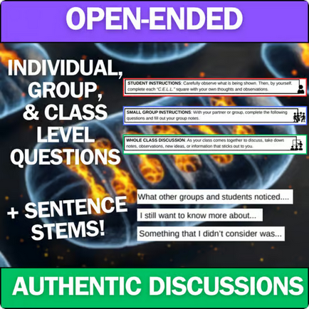 Photosynthesis and Cellular Respiration - Engaging Anchoring Phenomena Activity