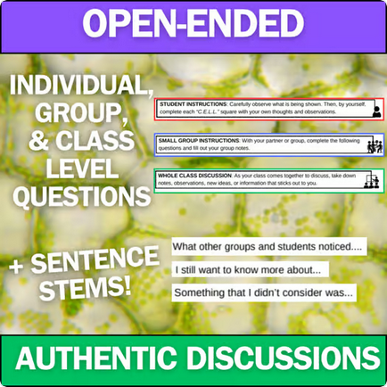 Cell Structure & Function - Engaging Anchoring Phenomena Activity