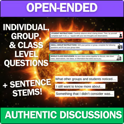 The Sun as Earth's Energy Source - Engaging Anchoring Phenomena Activity