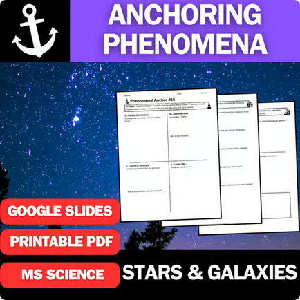 Stars and Galaxies - Engaging Anchoring Phenomena Activity