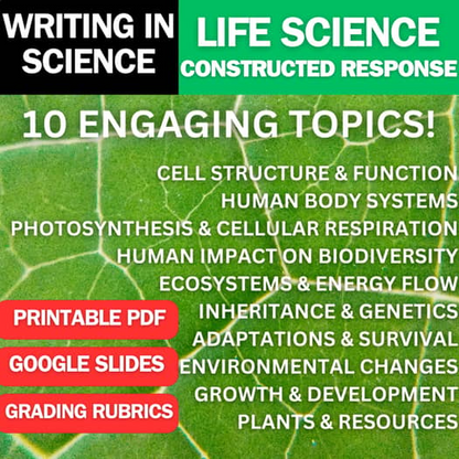 Complete 8th Grade Review Bundle